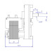 Мотор редуктор Mellor 3.3 оборота 32W 23Nm -FB1263